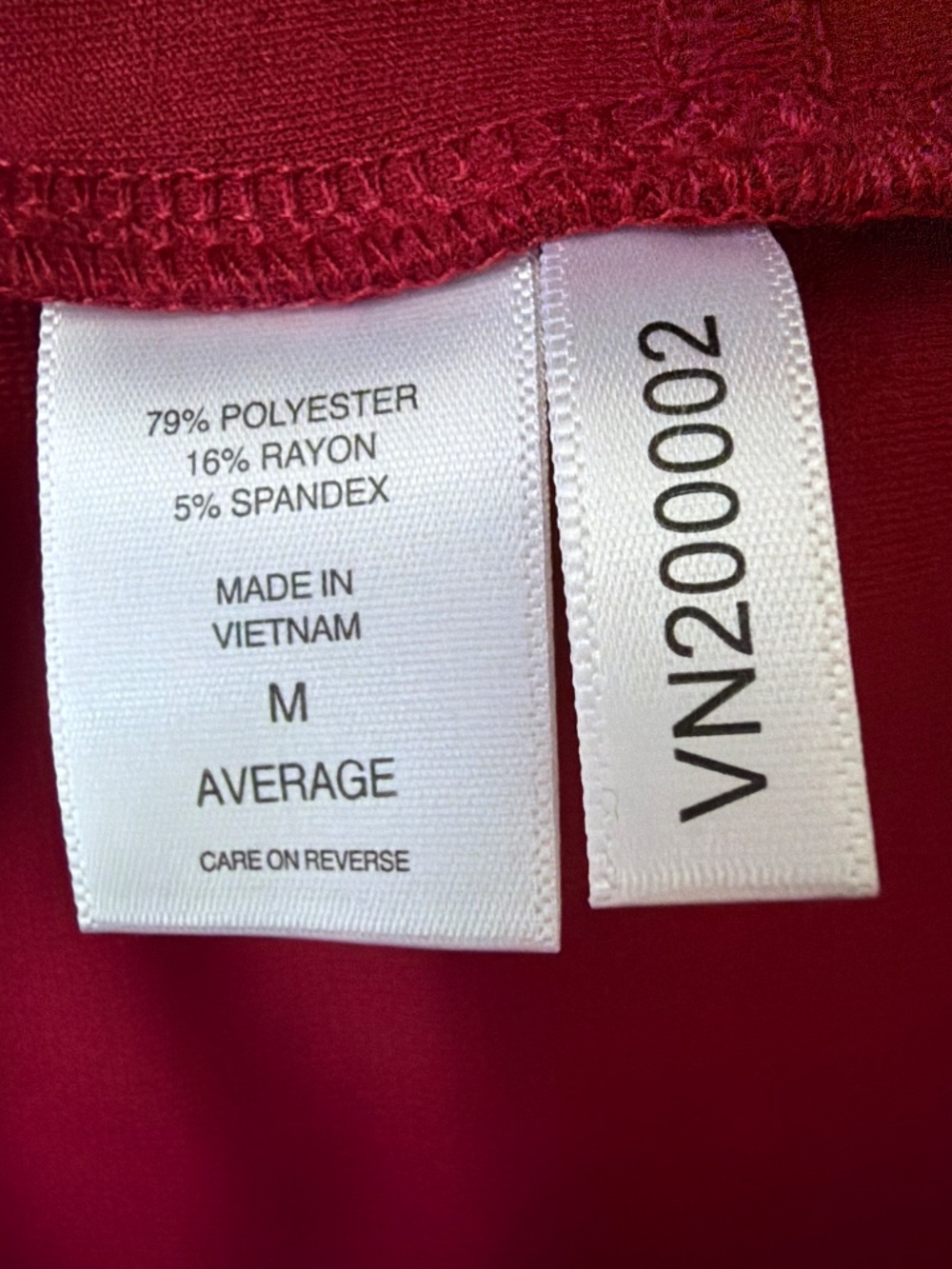 New York & Company Red Wide Leg Dress Pants Size Medium - Picture 5 of 8
